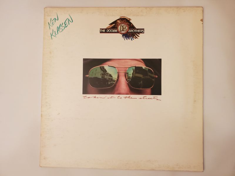 The Doobie Brothers Takin' It to the Streets vinyl record